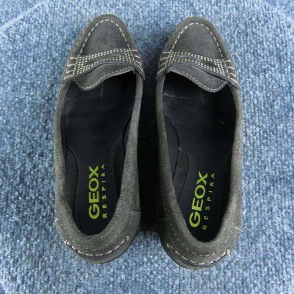 Geox Women's Respira Pump Brown Suede Pump 36.5M Used 2025 - Picture 5 of 7